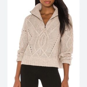 Skull Cashmere Cream Sweater